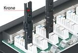Патч-панель 19" Кат.6 Cabeus PLHD-48-Cat.6-SH-Dual IDC-1U 1U 48 портов