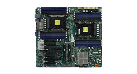 Материнская плата Supermicro X11DPH-T (2xLGA3647, 16xDDR4, Raid 6gb / s)