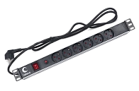 Блок розеток  19"  16А Cabeus PDU-6P-F-2EU 6 розеток
