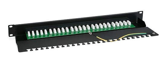 Патч-панель телефонная 19" Cabeus PL-25-TEL-Dual 1U 25 портов