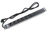 Блок розеток  19"  16А Cabeus PDU-6P-2EU 6 розеток