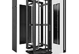 Шкаф серверный 22U Cabeus SH-05C-22U60/100-BK
