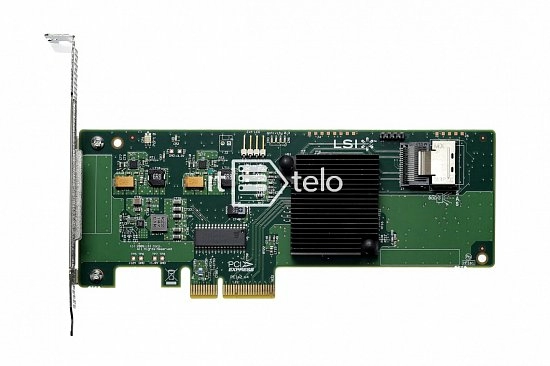 LSI HBA SAS9211-4I / 6gbit (1 порт SAS / SATA)