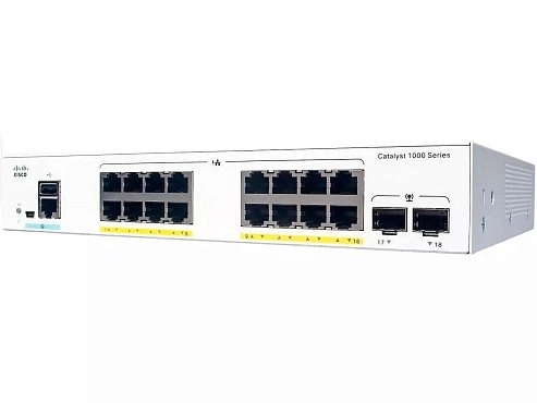 Коммутатор Cisco C1000-16P-2G-L