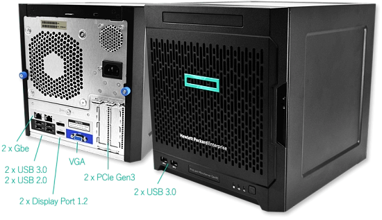 Сервер HP ProLiant MicroServer Gen10