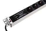 Блок розеток 19", 7 розеток ЦМО R-16-7S-FI-440-1.8