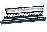 Патч-панель 19" Кат.6 Hyperline PP3-19-24-8P8C-C6-110D 1U 24 порта