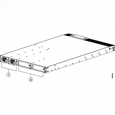 Коммутатор Cisco Nexus N5K-C5010P-BF с одним блоком питания