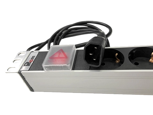 Блок розеток 19", 8 розеток ЦМО R-10-8S-V-440-1.8