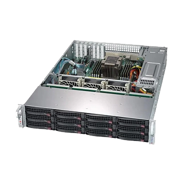 Сервер Supermicro SuperStorage 5029P-E1CTR12L 12x3.5" Rack 2U, SSG-5029P-E1CTR12L