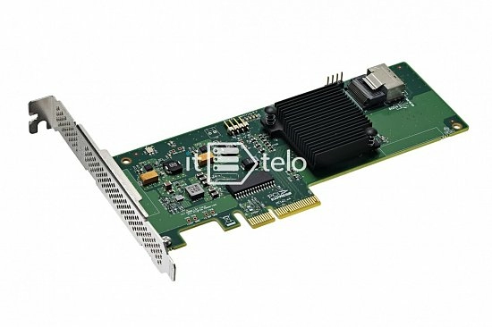 LSI HBA SAS9211-4I / 6gbit (1 порт SAS / SATA)