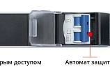 Блок розеток  19"  16А Cabeus PDU-16-10S-10C19-B-T 20 розеток