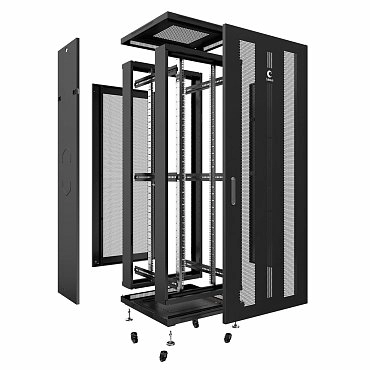Шкаф серверный 18U Cabeus ND-05C-18U60/80-BK