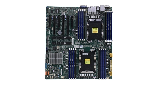 Материнская плата Supermicro X11DPH-i (2xLGA3647, 16xDDR4, Raid 6gb / s) ref