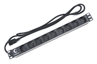 Блок розеток  19"  10А Cabeus PDU-9P-2IEC 9 розеток