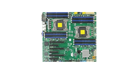 Материнская плата Supermicro X10DRi (2xLGA2011-3, 16xDDR4, Raid 6gb / s)