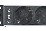 Блок розеток  10"  16А Cabeus PDU-4P-2EU 4 розетки