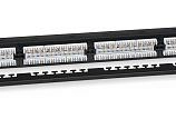 Патч-панель 19" Кат.6 Cabeus PL2-24-Cat.6-Dual 1U 24 порта