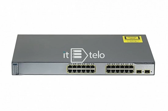 Купить бу коммутатор cisco catalyst ws c3750e 24pd s в ittelo.ru