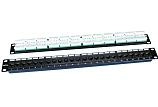 Патч-панель 19" Кат.5е Hyperline PP3-19-24-8P8C-C5E-110D 1U 24 порта