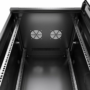 Шкаф серверный 9U Cabeus SH-05F-9U60/35m-BK