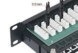 Патч-панель 19" Кат.5е Cabeus PLHD-48-Cat.5e-Dual 1U 48 портов