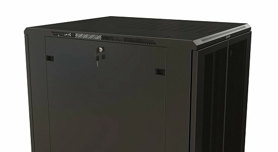 Шкаф серверный 19-дюймовый 42U Hyperline TTR-4261-DD-RAL9005