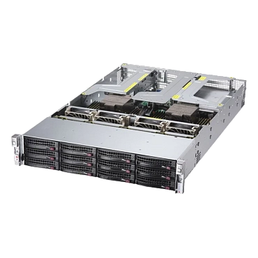 Сервер Supermicro A+ Server 2023US-TR4 12x3.5" Rack 2U, AS-2023US-TR4