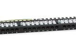 Патч-панель 19" Кат.5е Cabeus PLHD-24-Cat.5e-Dual-90-0,5U 0.5U 24 порта