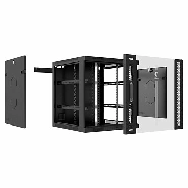 Шкаф серверный 9U Cabeus SH-05F-9U60/35-BK