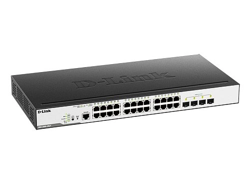 Коммутатор управляемый D-link DGS-3000-28LP/B1A