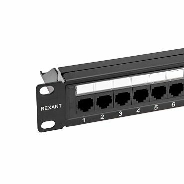 Патч-панель 19" Кат.6 Rexant 02-0231 1U 24 порта