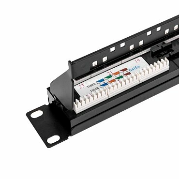 Патч-панель 19" Кат.5е Rexant 02-0031 1U 24 порта
