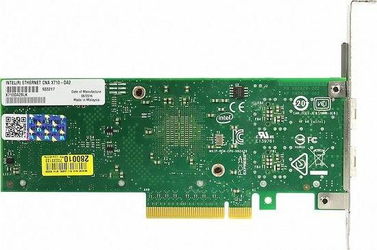 Сетевая карта Intel X710-DA2/10 Гбит в сек/2 порта SFP+ new