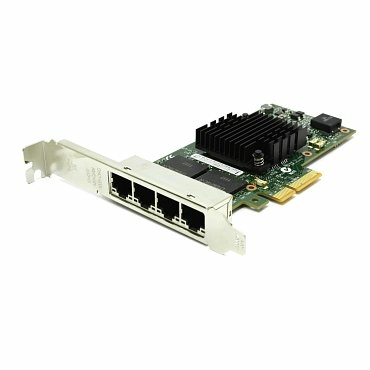 Сетевая карта Intel I350-T4/1 Гбит в сек/4 порта RJ45