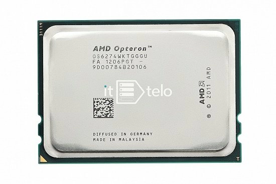 Процессор AMD Opteron 6274 16M Cache, 2.20 GHz, 16 ядер G34