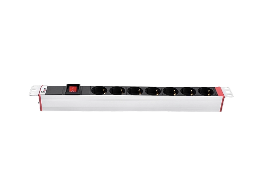 Блок розеток 19", 7 розеток ЦМО R-16-7S-V-440-Z