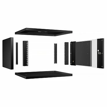 Шкаф серверный 6U Cabeus WSC-05D-6U55/45-BK