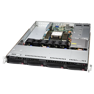 Сервер Supermicro SuperServer 510P-WTR 4x3.5" Rack 1U, SYS-510P-WTR