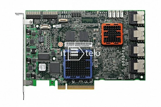 Adaptec 31605 / 3gbit / 256Mb Cache (4 порта SAS / SATA)