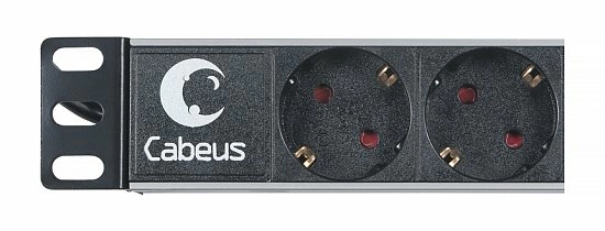 Блок розеток  19"  16А Cabeus PDU-6P-2EU 6 розеток