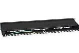 Патч-панель 19" Кат.6 Cabeus PL-24-Cat.6-SH-Dual IDC 1U 24 порта