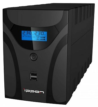 ИБП Ippon Smart Power Pro II 2200 Euro 2200ВА/1200Вт черный New