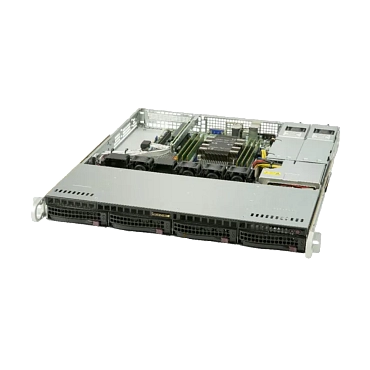 Сервер Supermicro SuperServer 5019P-MR 4x3.5" Rack 1U, SYS-5019P-MR