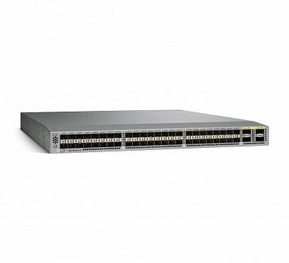 Коммутатор Cisco Nexus N3K-C3064PQ-10GX с двумя блоками питания лицензия N3K-BAS1K9