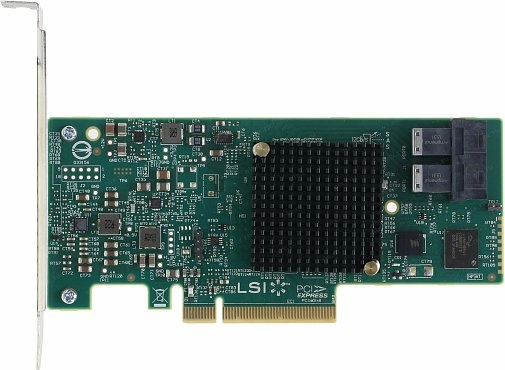 LSI HBA SAS9300-8I / 12gbit (2 порта SAS / SATA) new