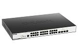 Коммутатор PoE D-link DGS-3000-28XMP/B1A
