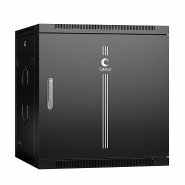 Шкаф серверный 12U Cabeus SH-05F-12U60/60m-R-BK