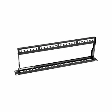 Модульная патч-панель 19" Rexant 02-0053 1U 24 порта