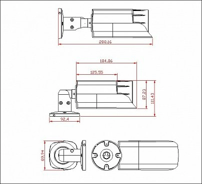 Уличная IP Видеокамера SKVISION SK-1238LDP